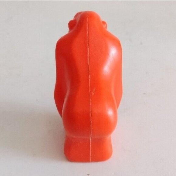 Vintage Fisher Price Little People Play Family Zoo Orange Gorilla Replacement - Picture 2 of 4